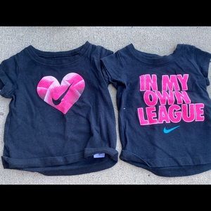 18 month Nike shirts.